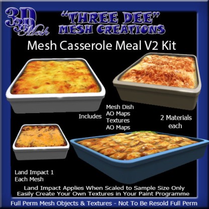 Mesh Casserole Meal V2 Kit AD Pic