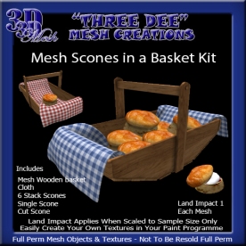 Mesh Scone in a Basket Kitt AD Pic